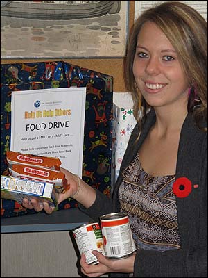 Port Hope Dental's Holiday Food Drive